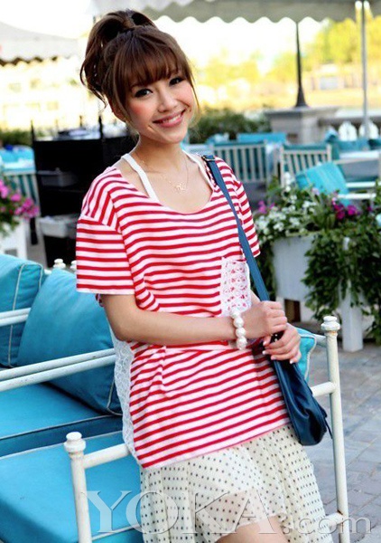 Shanghai stripes this summer must-have pretty wild the most eye-catching